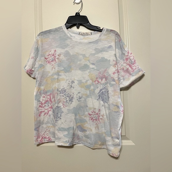 We The Free Printed Clarity Combo Tee Sz XS - Picture 1 of 7
